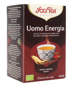 YOGI TEA UOMO ENERGIA 17 BUSTINE FILTRO 30.6 GR