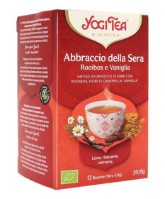 YOGI TEA ABBRACCIO DELLA SERA ROOIBOS E VANIGLIA 17 BUSTINE