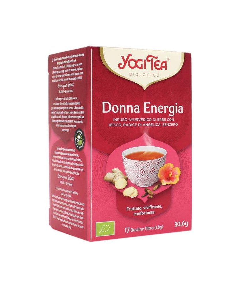 YOGI TEA DONNA ENERGIA 17 BUSTINE FILTRO 30.6 GR
