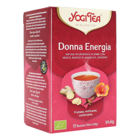 YOGI TEA DONNA ENERGIA 17 BUSTINE FILTRO 30.6 GR