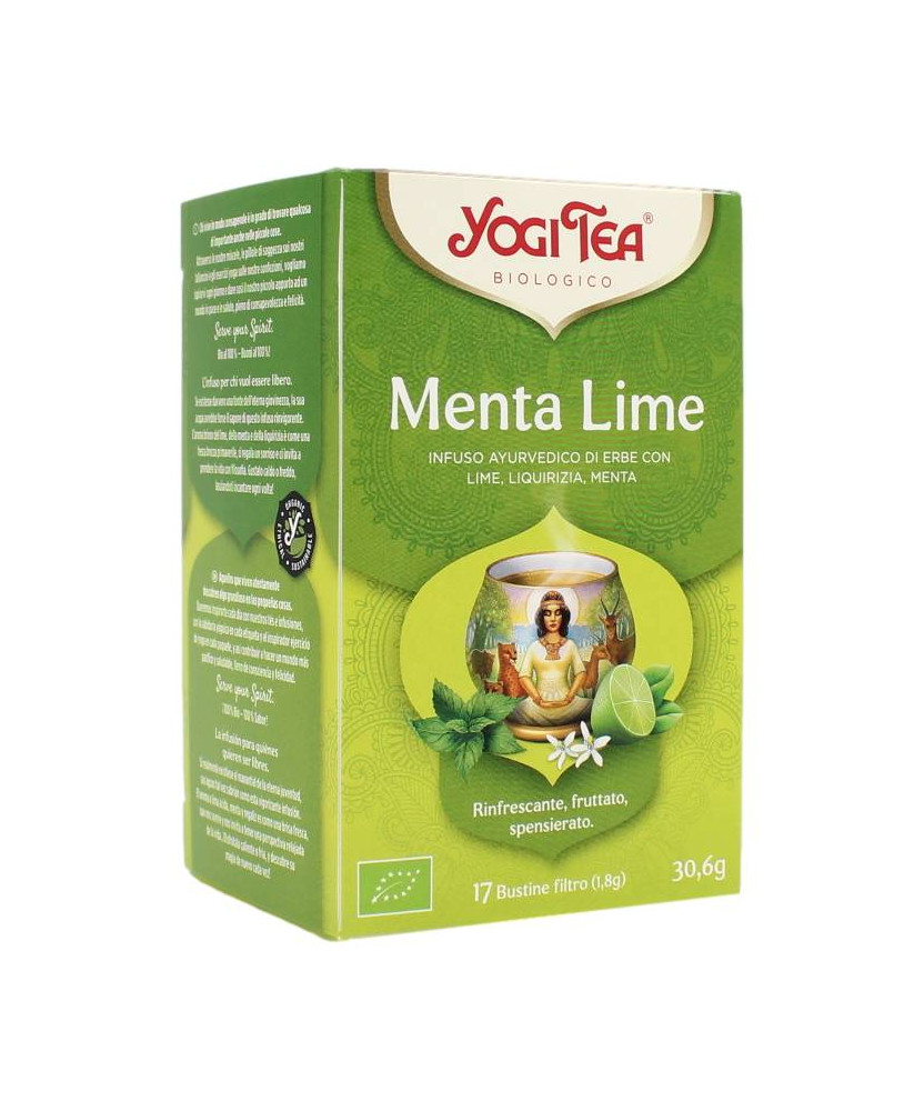 YOGI TEA MENTA LIME 17 BUSTINE 30.6 GR
