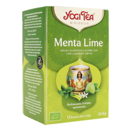YOGI TEA MENTA LIME 17 BUSTINE 30.6 GR