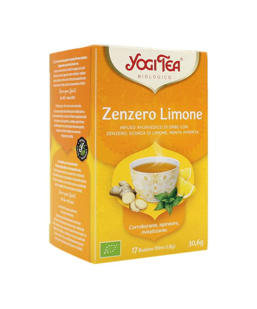 YOGI TEA ZENZERO LIMONE 17 BUSTINE