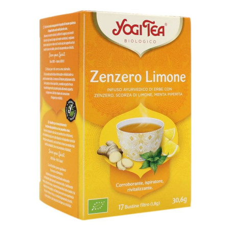YOGI TEA ZENZERO LIMONE 17 BUSTINE