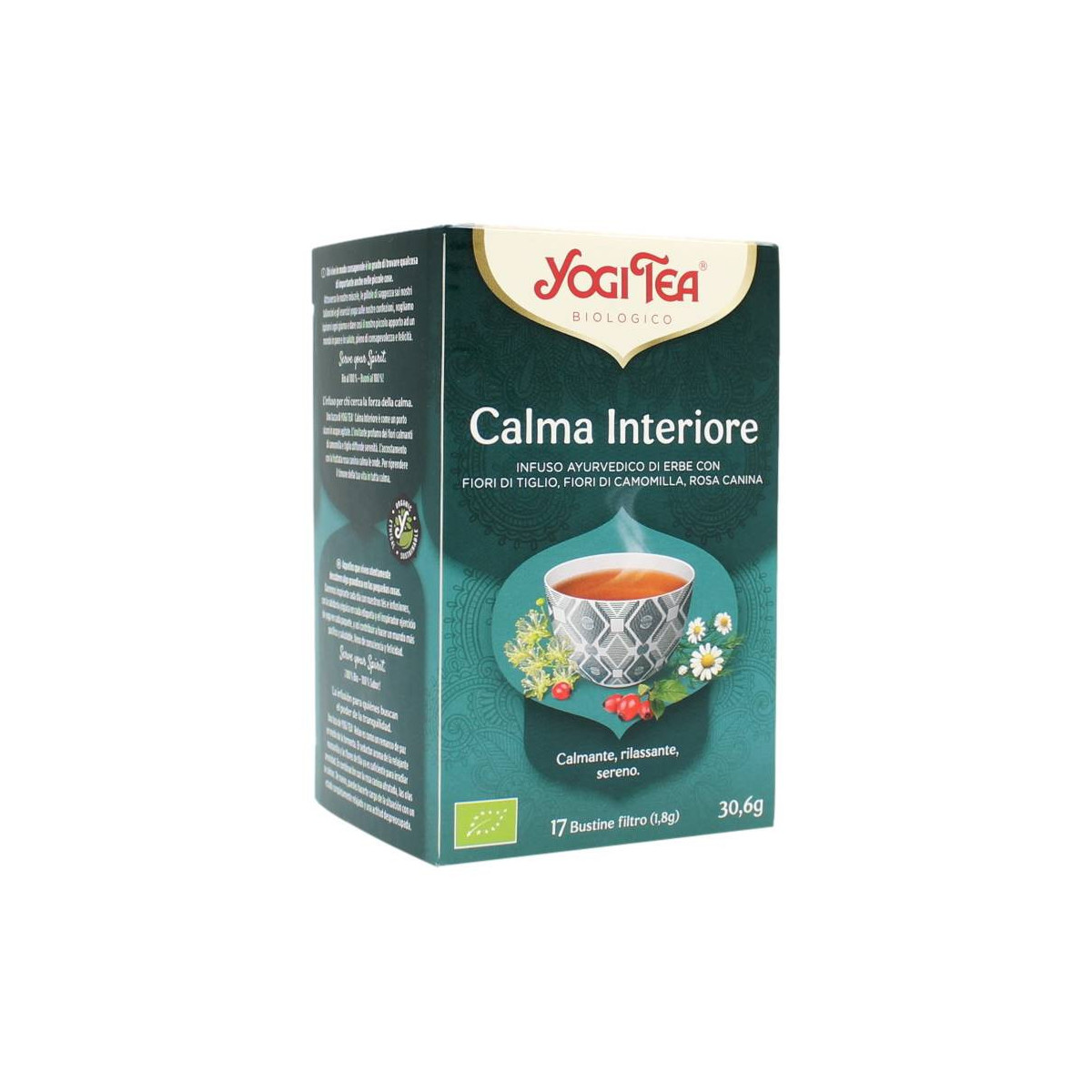 YOGI TEA CALMA INTERIORE 17 BUSTINE