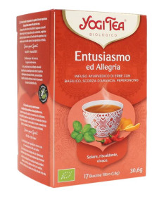 YOGI TEA ENTUSIASMO ED ALLEGRIA 17 BUSTINE