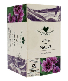 GIARDINO BOTANICO DEI BERICI INFUSO BIOLOGICO DI MALVA 20 FILTRI 20 GR