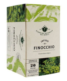 GIARDINO BOTANICO DEI BERICI INFUSO BIOLOGICO DI FINOCCHIO 20 FILTRI 42 GR