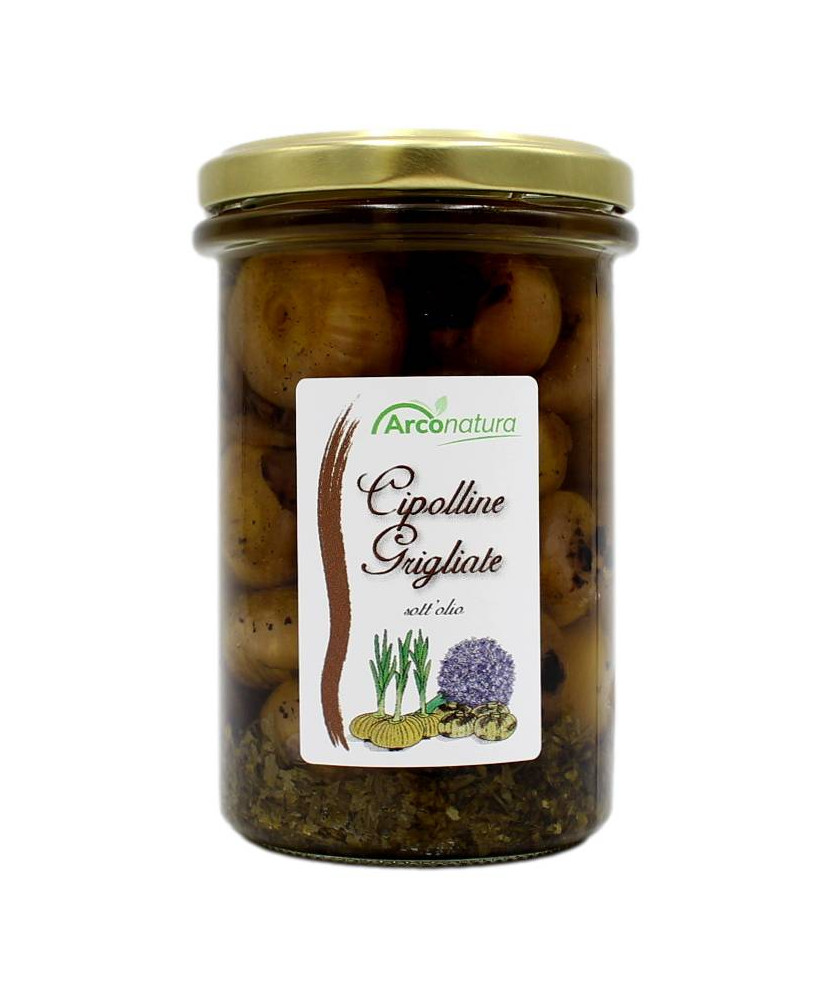 ARCONATURA CIPOLLINE GRIGLIATE IN OLIO EXTRA VERGINE D'OLIVA 270 GR