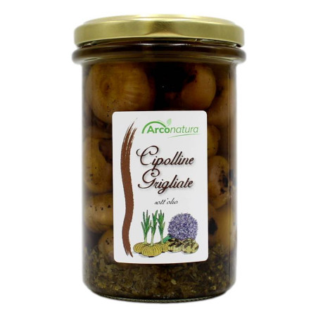 ARCONATURA CIPOLLINE GRIGLIATE IN OLIO EXTRA VERGINE D'OLIVA 270 GR