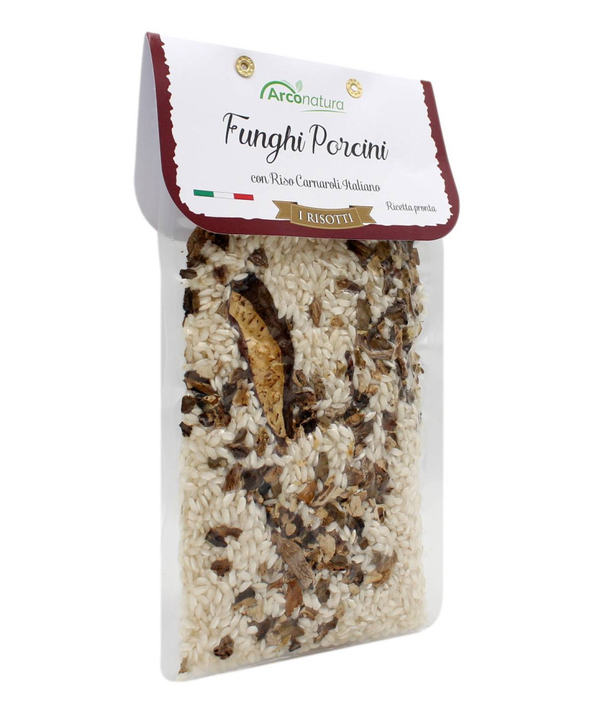 ARCONATURA RISOTTO AI FUNGHI PORCINI CON RISO CARNAROLI ITALIANO 300 GR