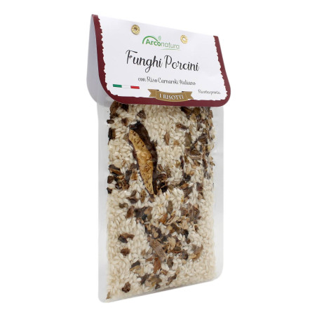 ARCONATURA RISOTTO AI FUNGHI PORCINI CON RISO CARNAROLI ITALIANO 300 GR