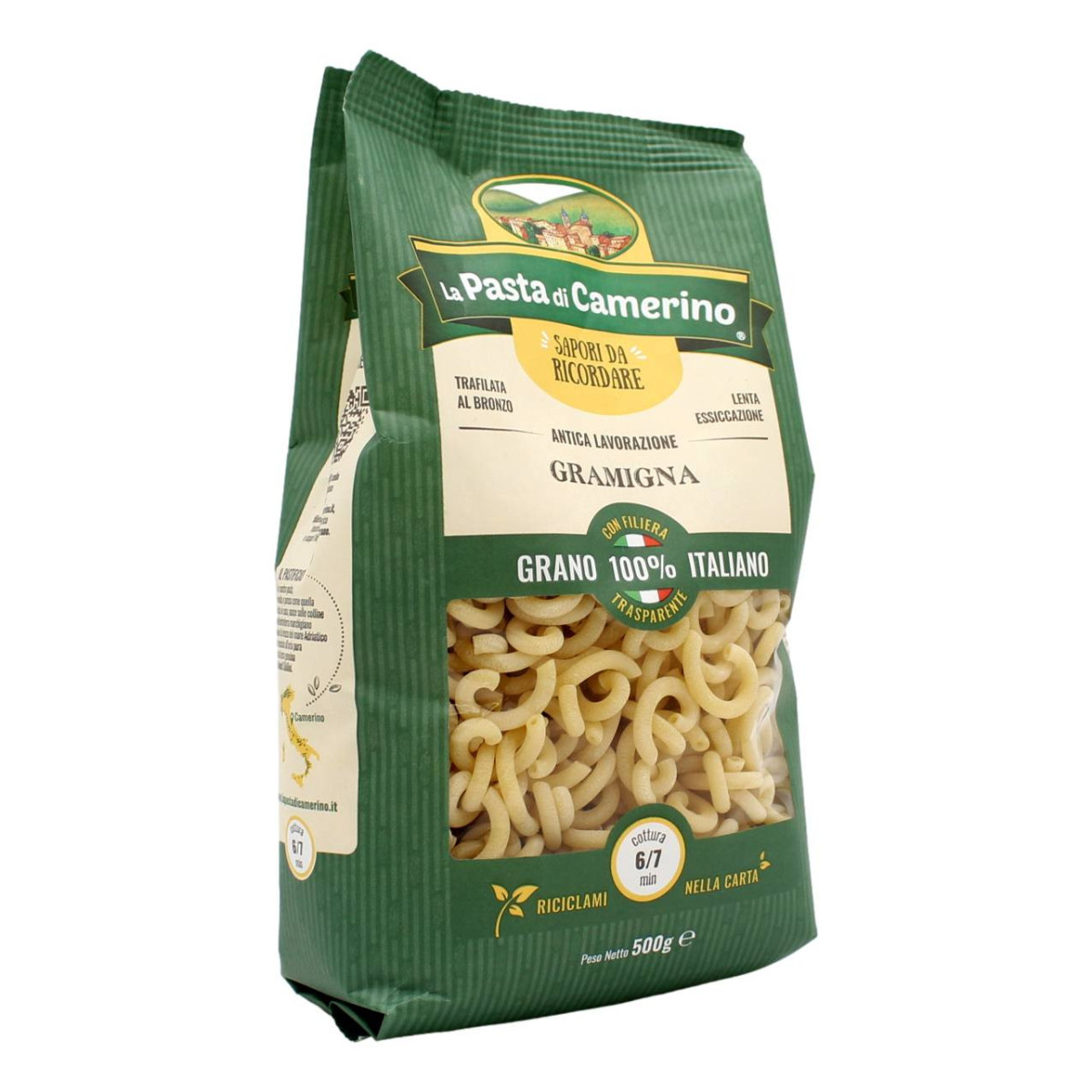 LA PASTA DI CAMERINO GRAMIGNA DI SEMOLA 500 GR