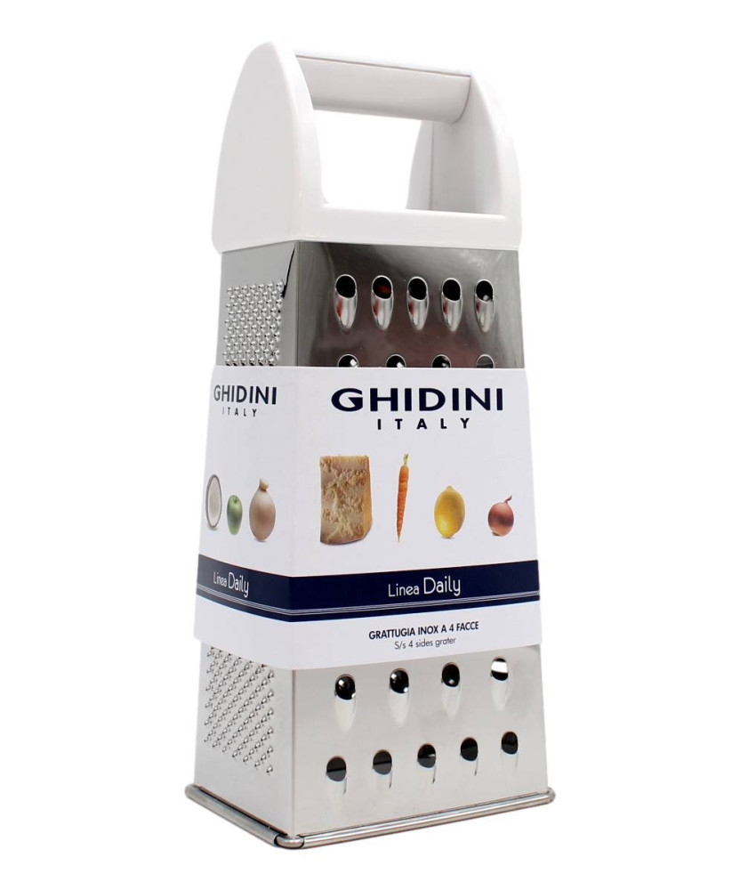 GHIDINI GRATTUGIA INOX A 4 FACCE 1 PZ