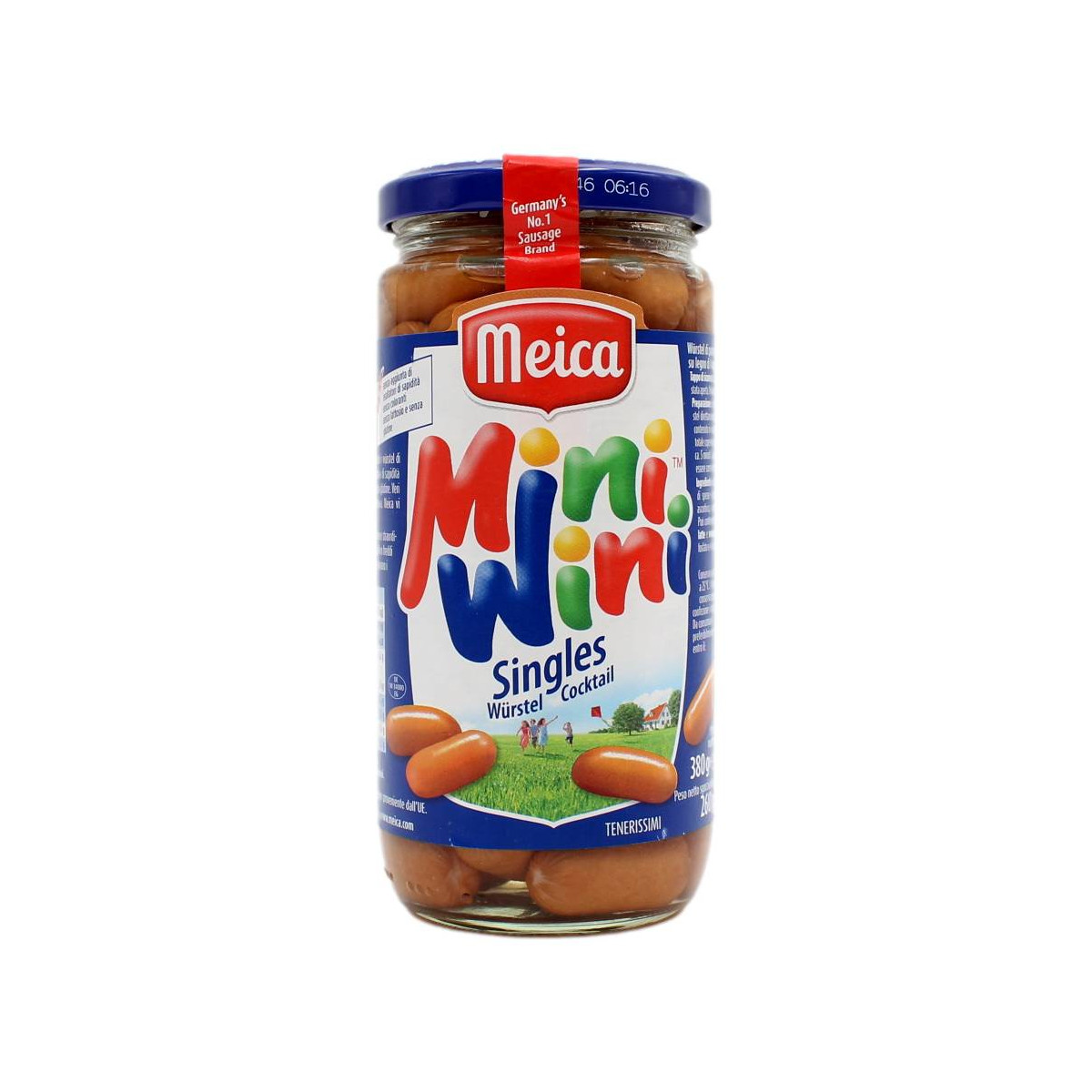 MEICA MINI WINI SINGLES WURSTEL 380 GR