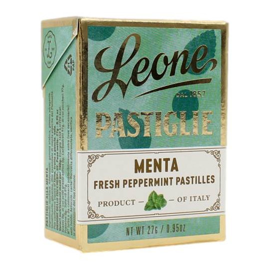 LEONE PASTIGLIE MENTA 27 GR
