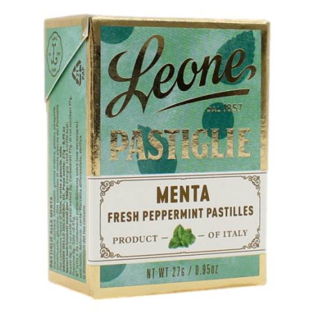 LEONE PASTIGLIE MENTA 27 GR