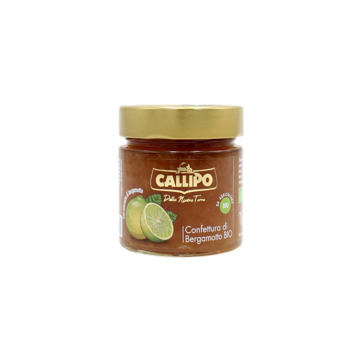 CALLIPO CONFETTURA DI BERGAMOTTO BIO 280 GR