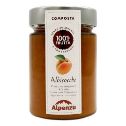 ALPENZU COMPOSTA DI ALBICOCCHE 100% FRUTTA 350 GR
