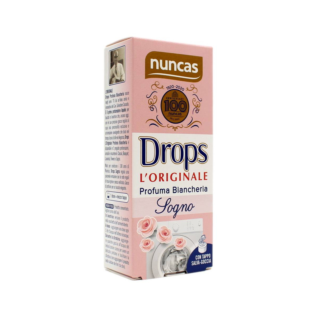 NUNCAS DROPS L'ORIGINALE PROFUMA BIANCHERIA SOGNO 100 ML