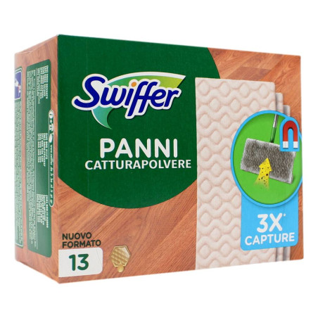 SWIFFER PANNI CATTURA POLVERE PER PAVIMENTI 13 PZ