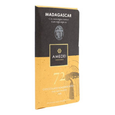 AMEDEI MADAGASCAR TAVOLETTA CRU MONORIGINE ESOTICO FONDENTE EXTRA 72% 50 GR