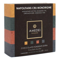 AMEDEI NAPOLITAINS CRU MONORIGINE FONDENTE EXTRA 12 PZ 55 GR