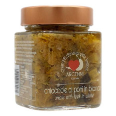 ARCENNI CHIOCCIOLE AI PORRI IN BIANCO 320 GR