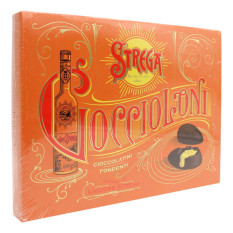 STREGA ALBERTI GOCCIOLONI CIOCCOLATINI FONDENTI RIPIENI DI LIQUORE STREGA 195 GR