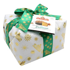 ALBERTENGO PANETTONE SULTANO CON GLASSA SENZA CANDITI IN PEZZI 1 KG