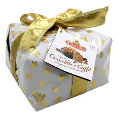 ALBERTENGO PANETTONE CIOCCOLATO E CAFFE' CON GLASSA SENZA UVETTA 1 KG