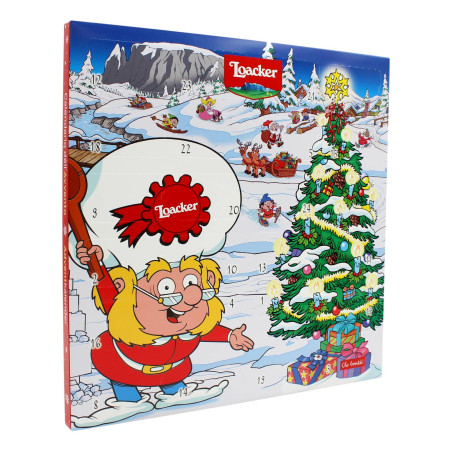 LOACKER CALENDARIO DELL'AVVENTO CON SPECIALITA' DI PASTICCERIA CON WAFER 222.4 GR