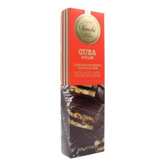 VENCHI STECCA DI TORRONE RICOPERTO DI CIOCCOLATO FONDENTE FARCITO CUBA RHUM 200 GR