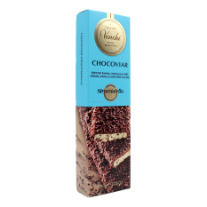 VENCHI TAVOLETTA CHOCOVIAR STRACCIATELLA CON RIPIENO PANNA, VANIGLIA E NIBS 200 GR