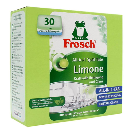 FROSCH TABS LAVASTOVIGLIE ALL-IN-1 AL LIMONE 30 PZ