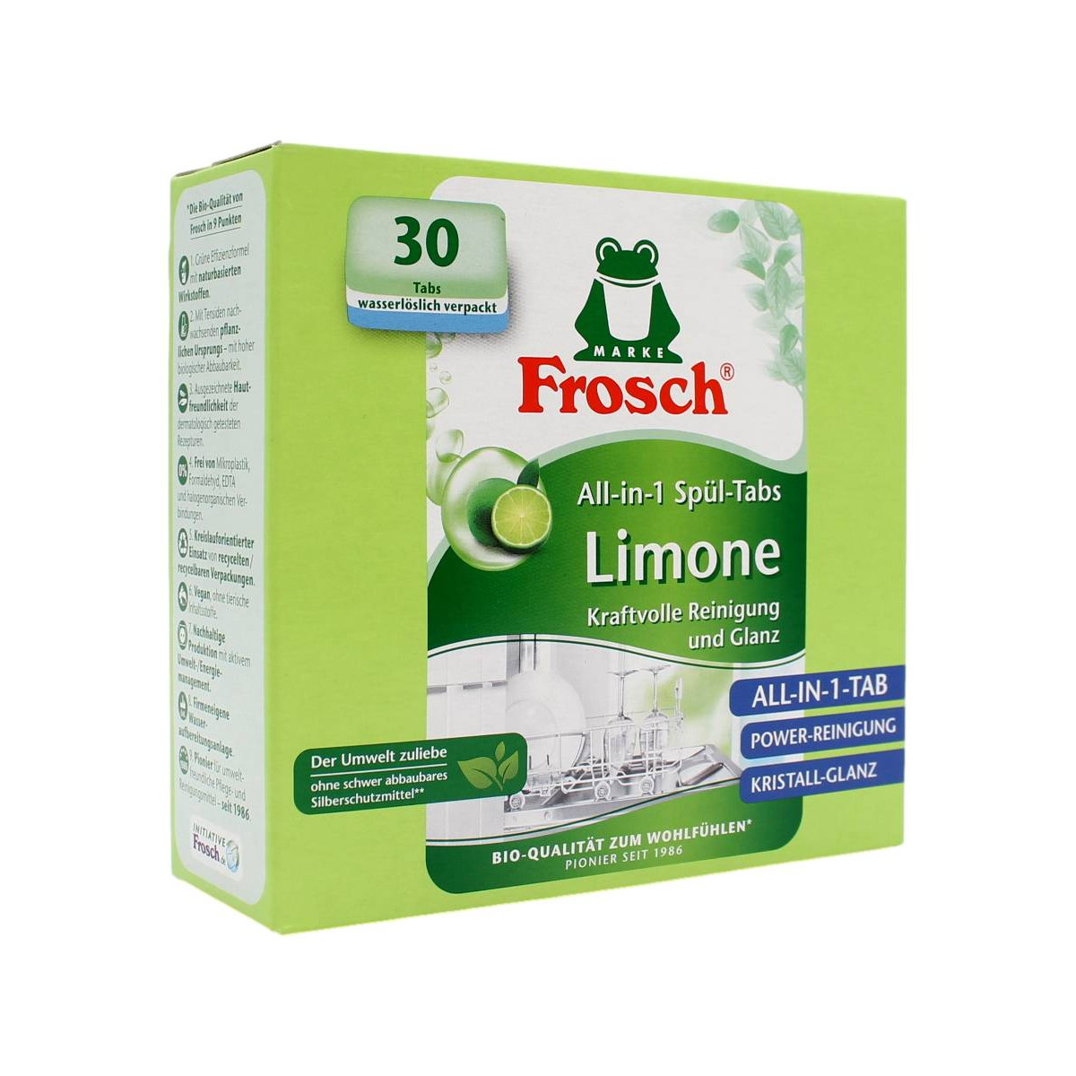FROSCH TABS LAVASTOVIGLIE ALL-IN-1 AL LIMONE 30 PZ