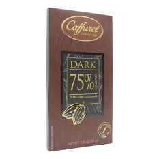 CAFFAREL TAVOLETTA DARK 75% CACAO 80 GR