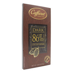 CAFFAREL TAVOLETTA DARK 86% CACAO 80 GR