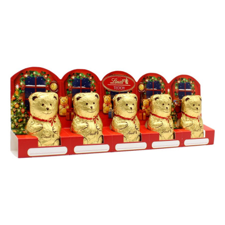 LINDT STICK MINI ORSETTO SEGNAPOSTO 5X10 GR