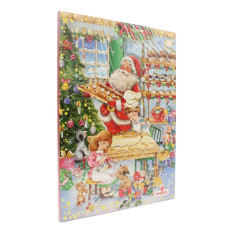 WINDEL CALENDARIO DELL'AVVENTO CON CIOCCOLATINI AL LATTE FANTASIE ASSORTITE 75 GR