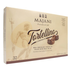 MAJANI TORTELLINI DI CIOCCOLATO AL LATTE RIPIENI DI CREMA AL LATTE 256 GR
