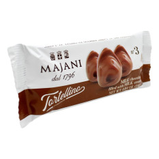 MAJANI TORTELLINI DI CIOCCOLATO AL LATTE RIPIENI DI CREMA AL LATTE 3 PZ 24 GR