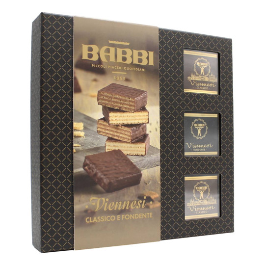 BABBI VIENNESI CLASSICO E FONDENTE DELUXE 9 PZ 180 GR