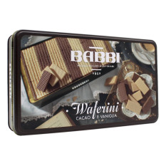 BABBI PICCOLI PIACERI WAFERINI CACAO E VANIGLIA 250 GR