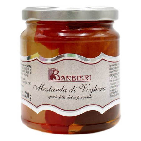 BARBIERI MOSTARDA DI VOGHERA 380 GR