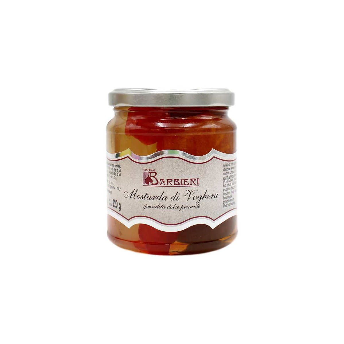 BARBIERI MOSTARDA DI VOGHERA 380 GR