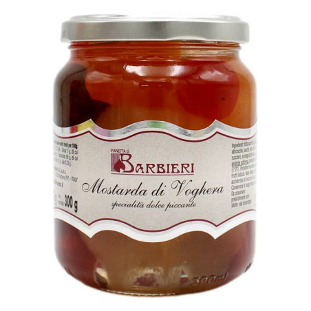 BARBIERI MOSTARDA DI VOGHERA 500 GR