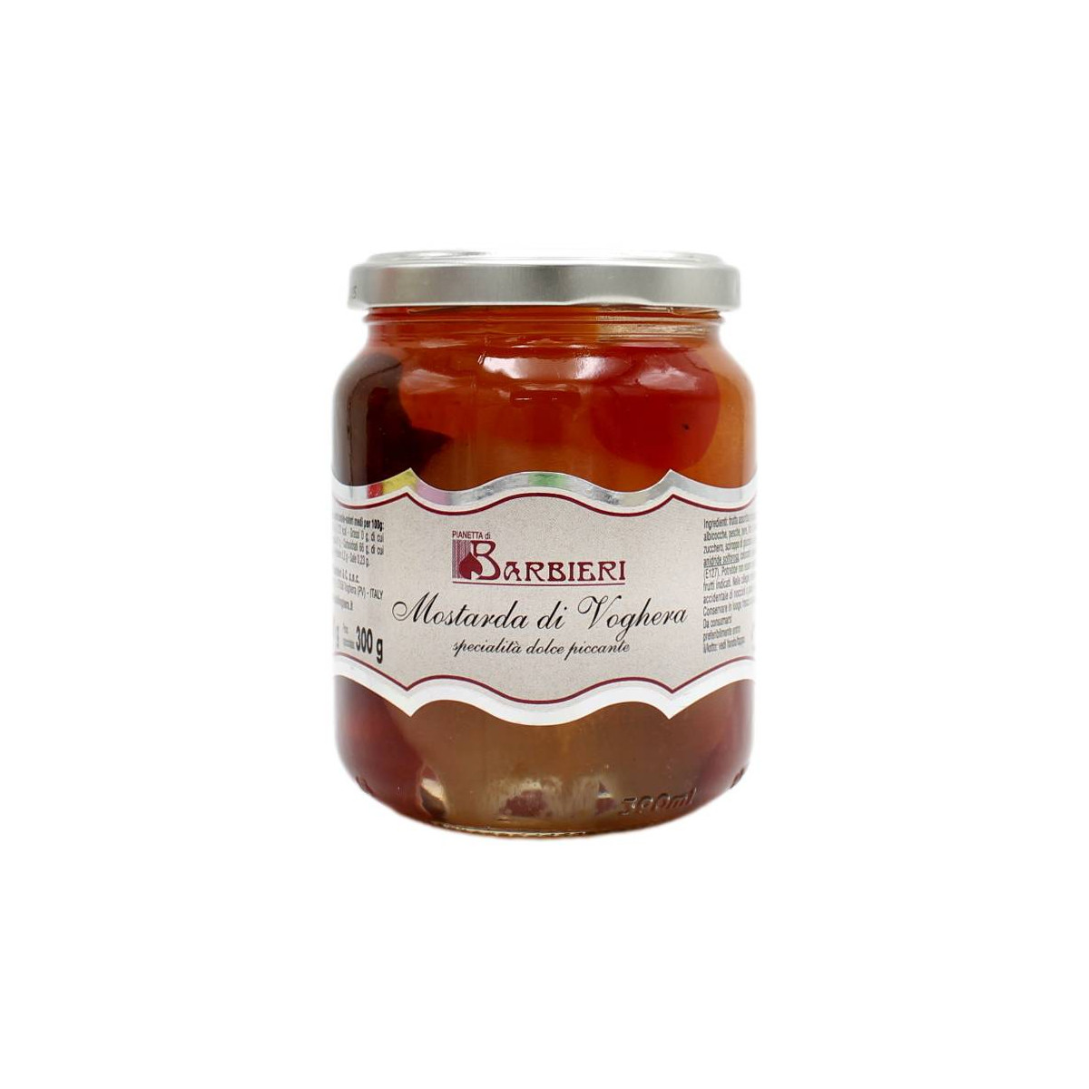BARBIERI MOSTARDA DI VOGHERA 500 GR