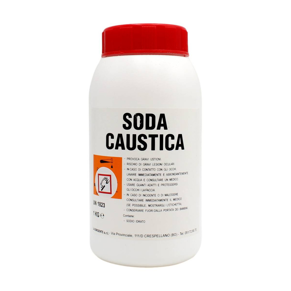 Soda caustica La Sorgente - Drogheria Olimpia Online