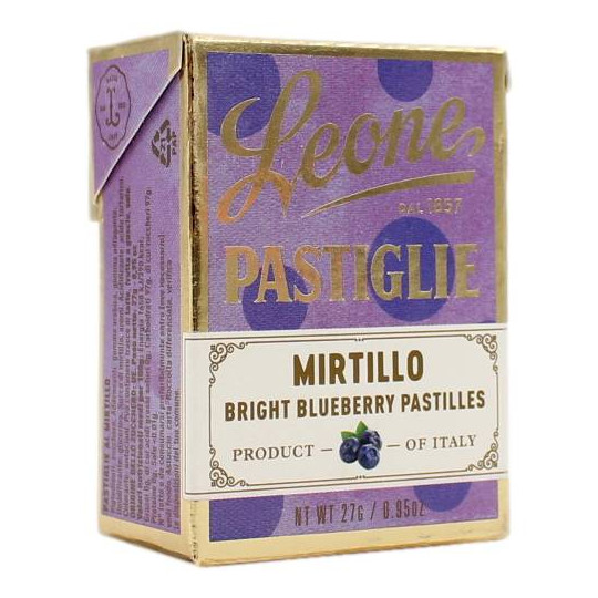 LEONE PASTIGLIE MIRTILLO 27 GR